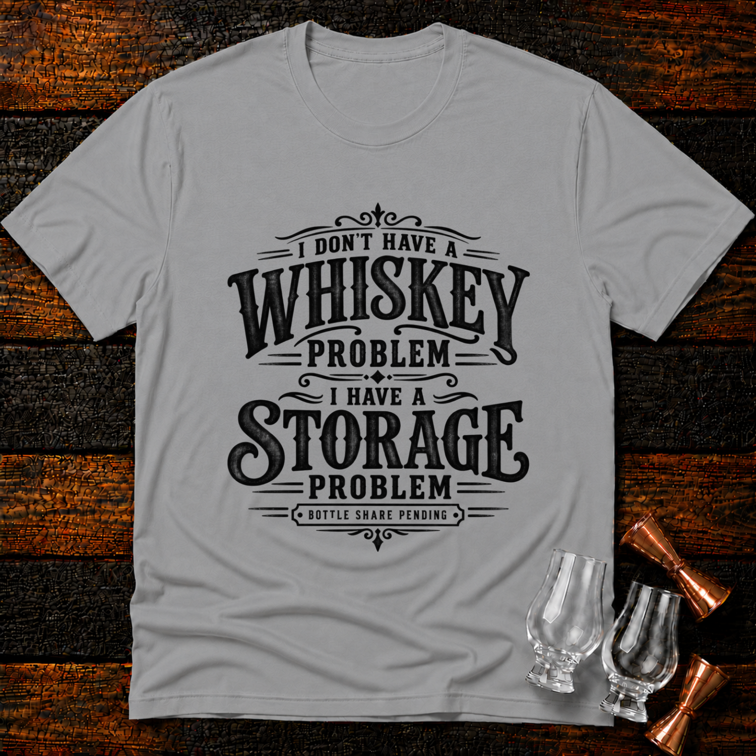 Whiskey Storage T-Shirt