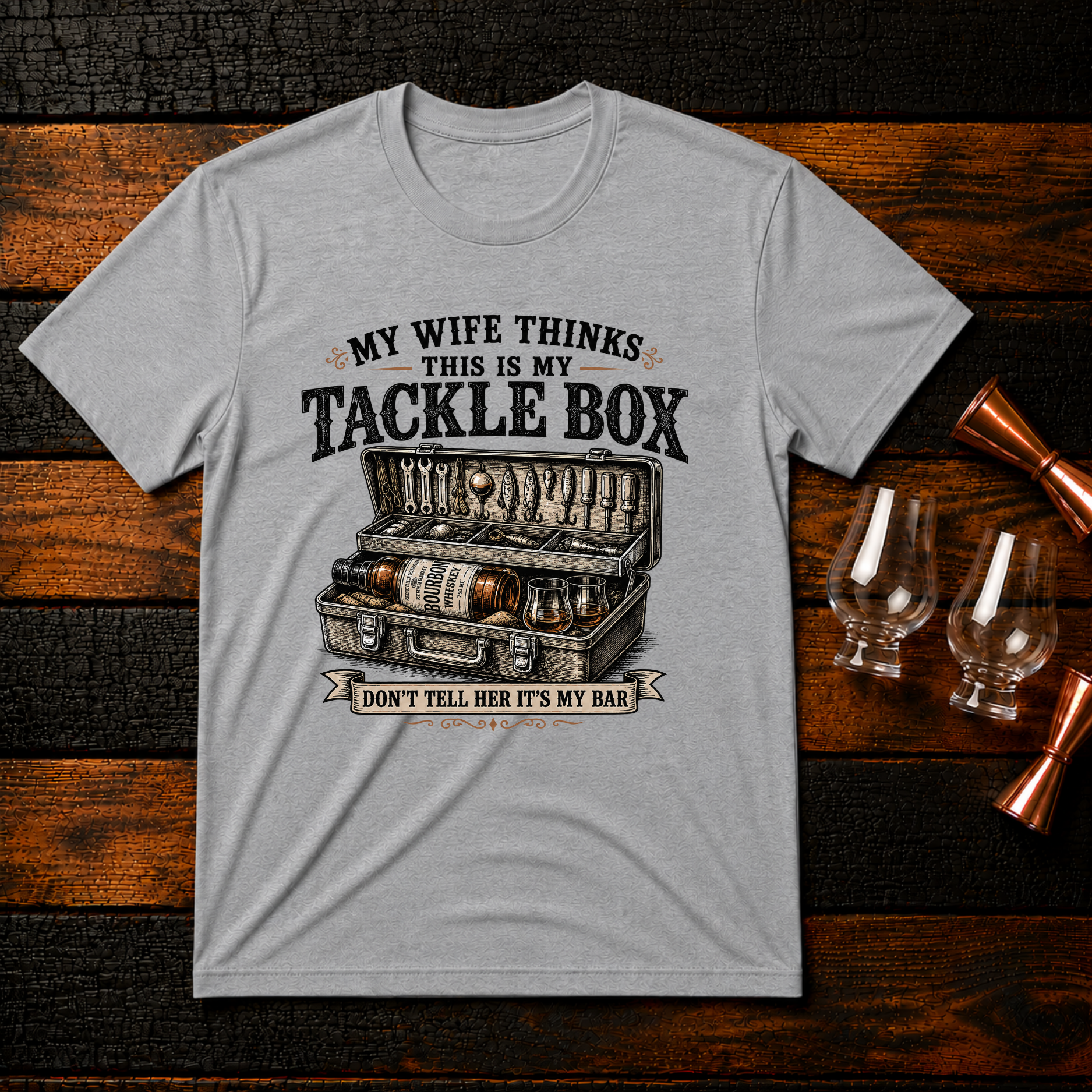 Tackle box Bar T-Shirt