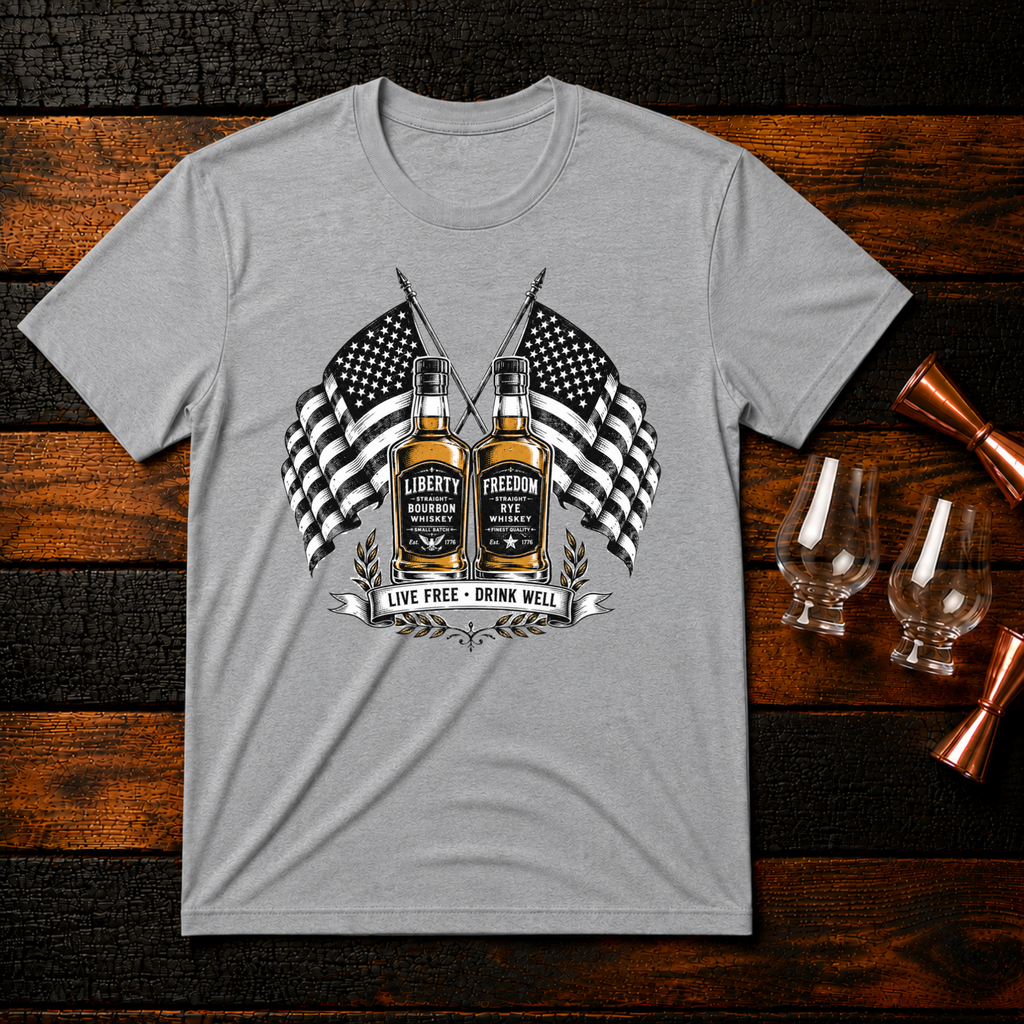 Live Free Drink Well T-Shirt