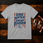 Save Water Patriotic T-Shirt