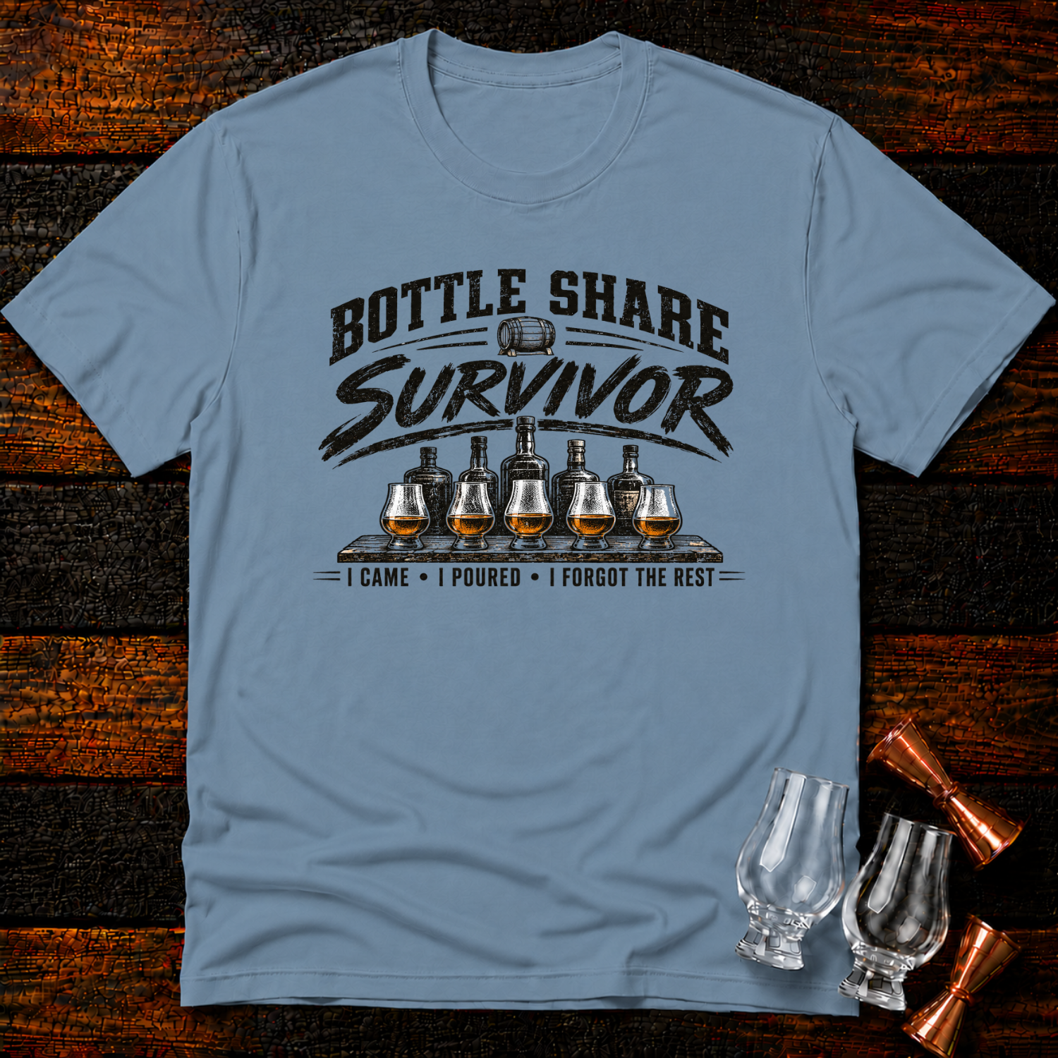 Bottle Share Survivor T-Shirt