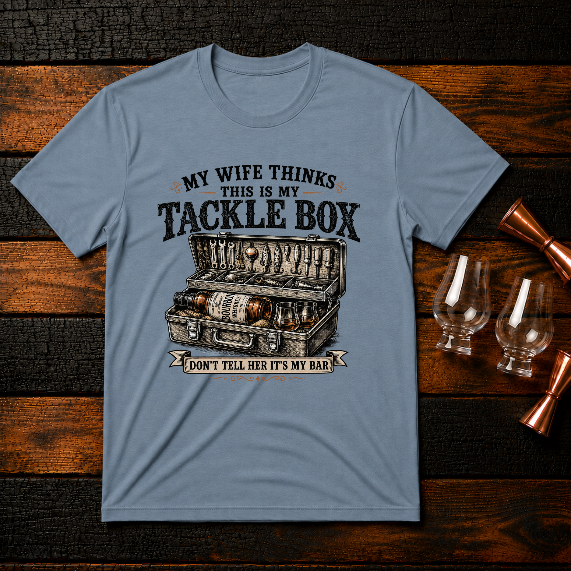 Tackle box Bar T-Shirt
