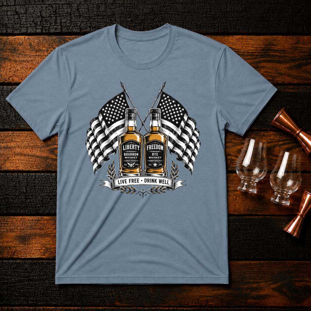 Live Free Drink Well T-Shirt