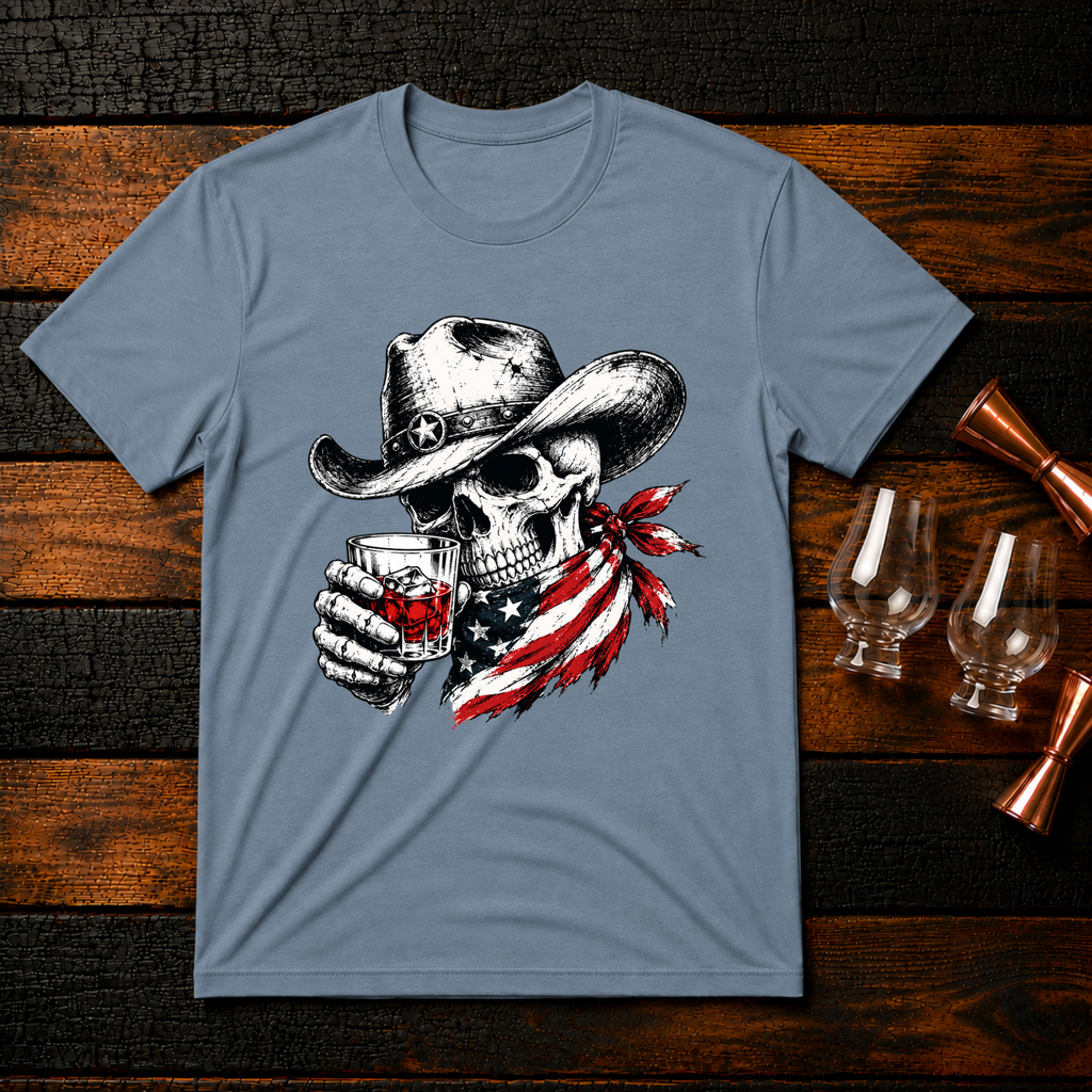 Skull Cowboy T-Shirt