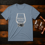 Whiskey Helps Glass T-Shirt