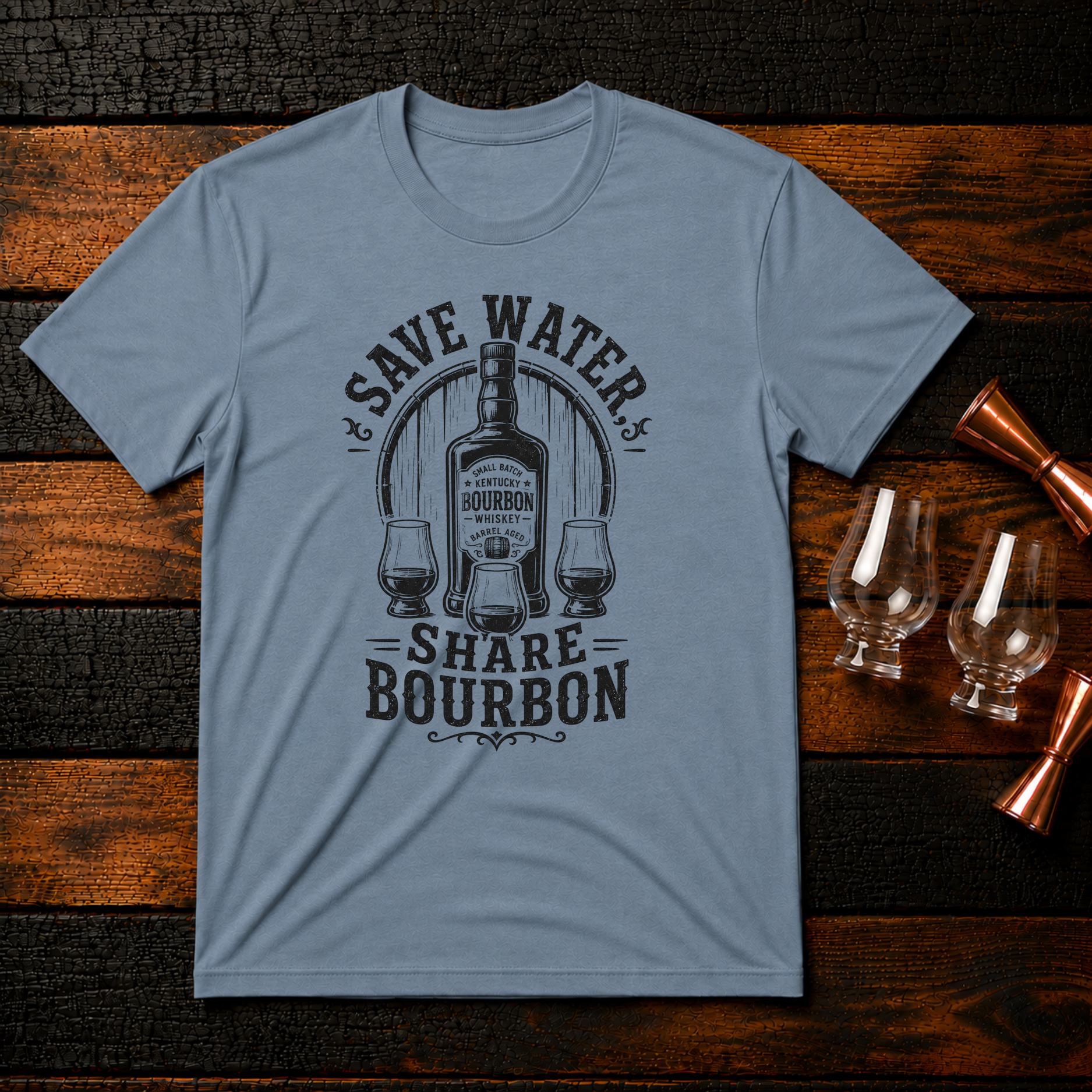 Save Water Share Bourbon T-Shirt