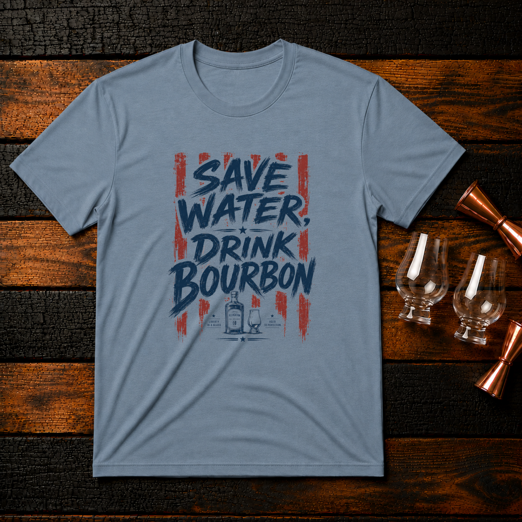 Save Water Patriotic T-Shirt